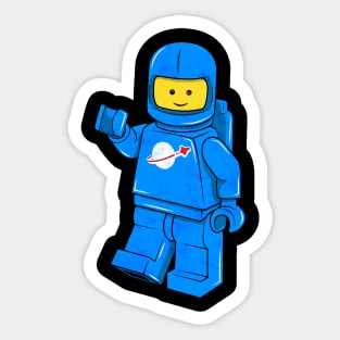 Classic Spaceman Sticker